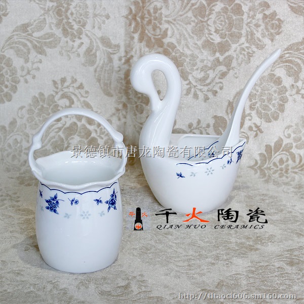 景德镇手绘陶瓷餐具图片 家用套餐参加图片