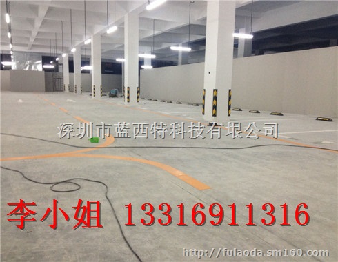 圩镇小区划线哪里有地面划线、喷字