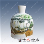 景德镇手绘陶瓷花瓶批发厂家家居花瓶图片