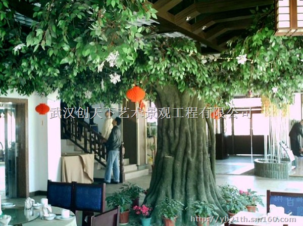 供应仿真树武汉仿真树假树水泥树 武汉创天下艺