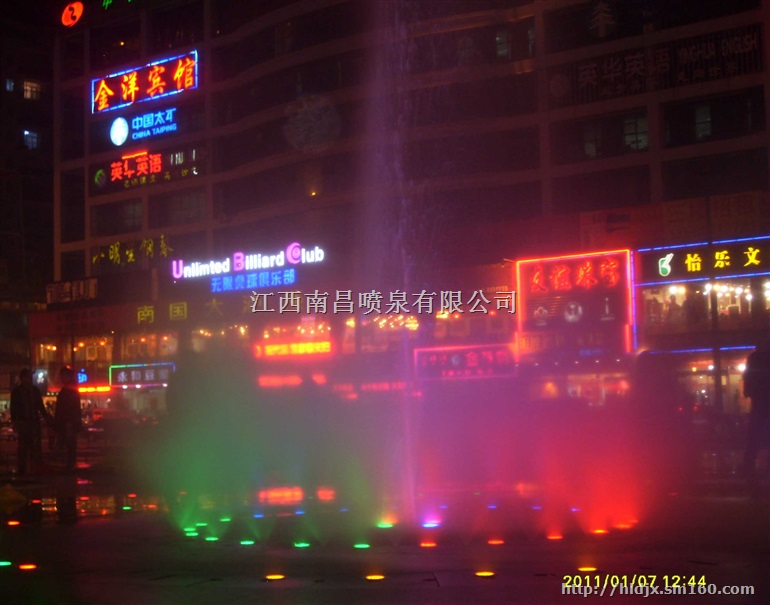 旱式喷泉 旱喷 南昌喷泉公司 江西喷泉公司