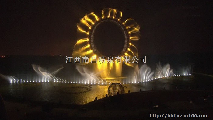 湖中喷泉 河中喷泉 南昌喷泉公司 江西喷泉公司