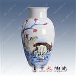 景德镇手绘陶瓷花瓶批发价格家居花瓶图片