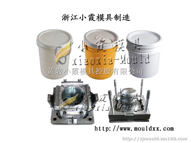 专业生产注塑模具 注塑11L防冻液桶八角模具价格
