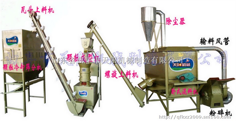 成套颗粒饲料机组