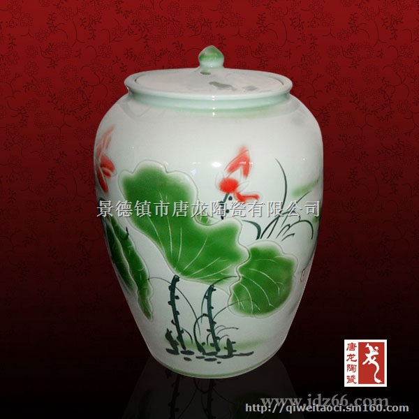 酿制高粱酒用什么酒坛子好，定做景德镇的手绘陶瓷坛子