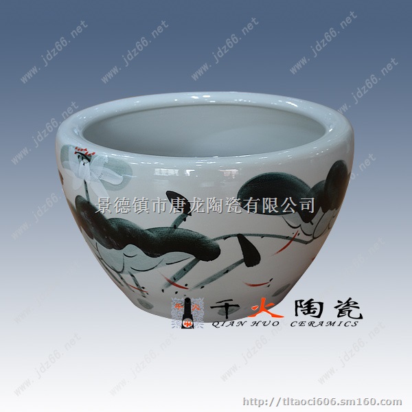 景德镇陶瓷鱼缸图片陶瓷鱼缸价格