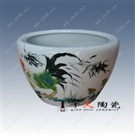 景德镇陶瓷鱼缸图片陶瓷鱼缸价格