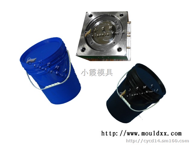 谁家做注射模具 25L密封包装桶塑胶八角模具开模