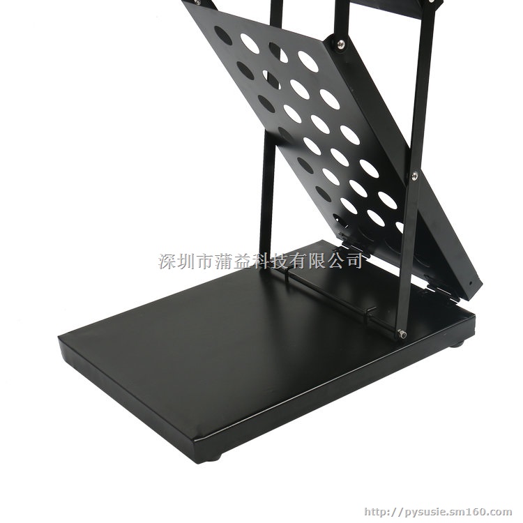 A4折叠资料架落地便携展示架办公室书报架杂志架