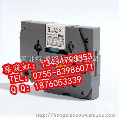 TZ2-222普贴替代标签纸白底红字