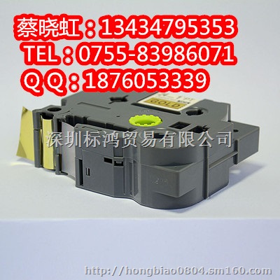 TZ2-222普贴替代标签纸白底红字