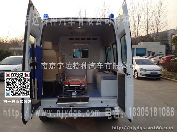 经典全顺国五短轴救护车NJ5030XJH51