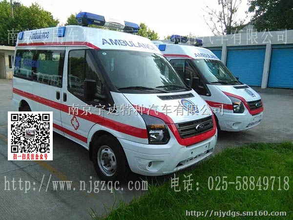 全顺V348短轴畅达救护车 NJ5040XJH53