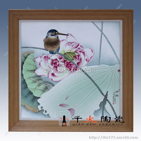高档手绘江西瓷板画厂家 客厅装饰瓷板画哪家比较好