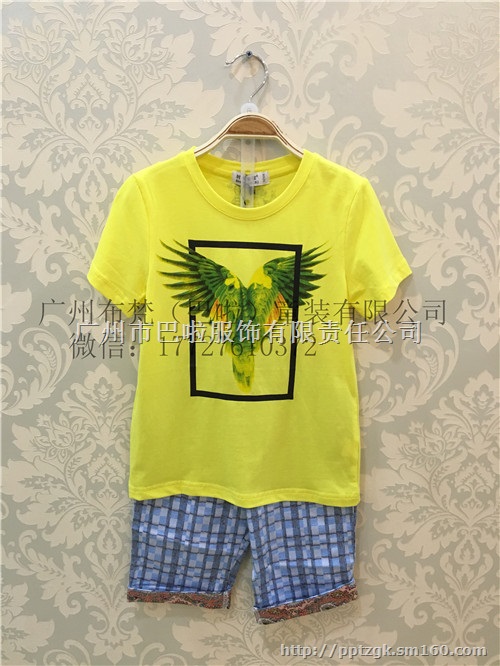 童装奥特莱斯夏季新款韩版公主款圆领风衣外套进货渠道