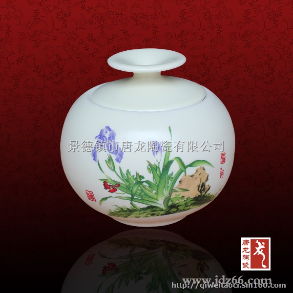 50斤80斤陶瓷米缸定做 景德镇陶瓷大罐子订制