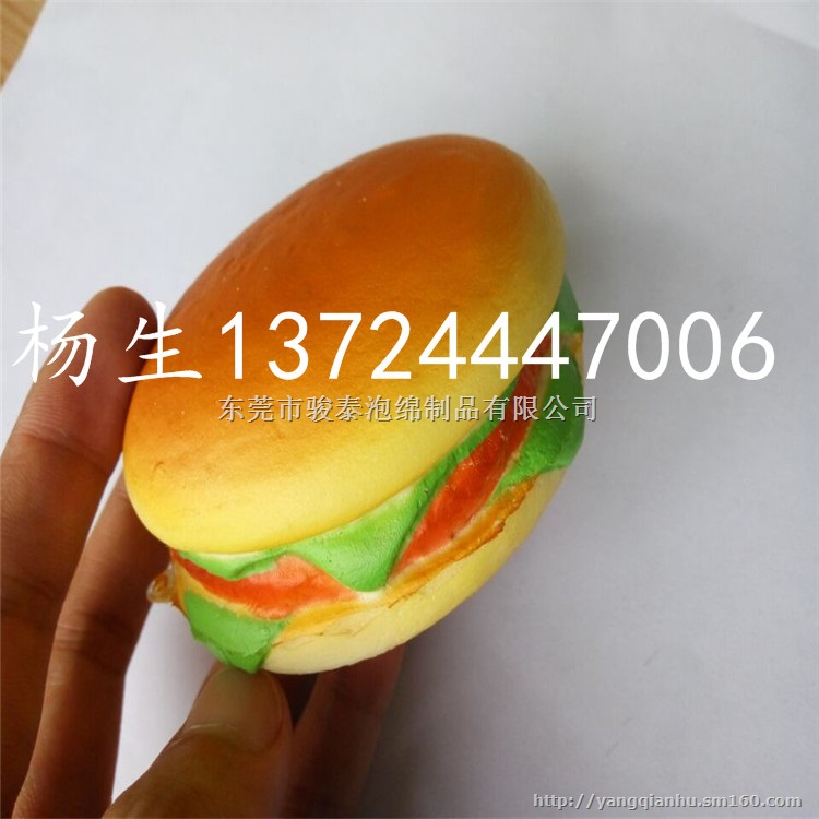 PU仿真水果 PU汉堡包 PU冰淇淋