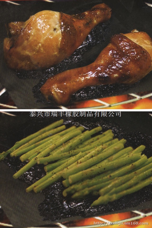 BBQ 不粘烧烤垫 特氟龙烤肉垫