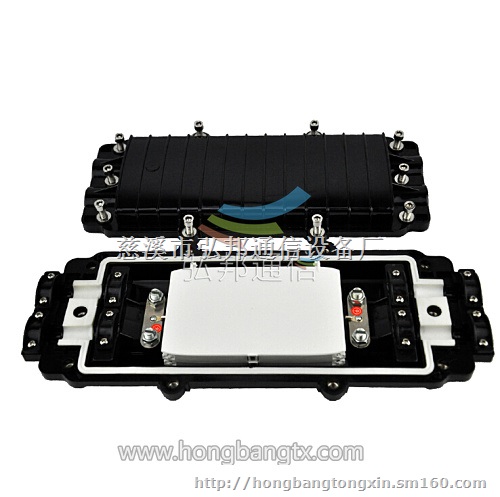 72芯卧式光缆接头盒 两进两出光缆接续包