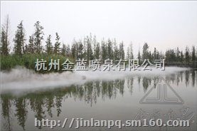 喷雾、雾森系统---桐乡凤凰湖雾森工程