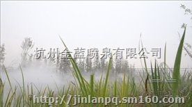 喷雾、雾森系统---桐乡凤凰湖雾森工程