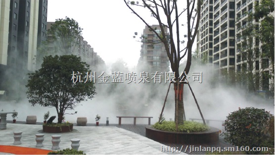 喷雾、雾森系统、喷雾设备---杭州九州方园喷雾工程