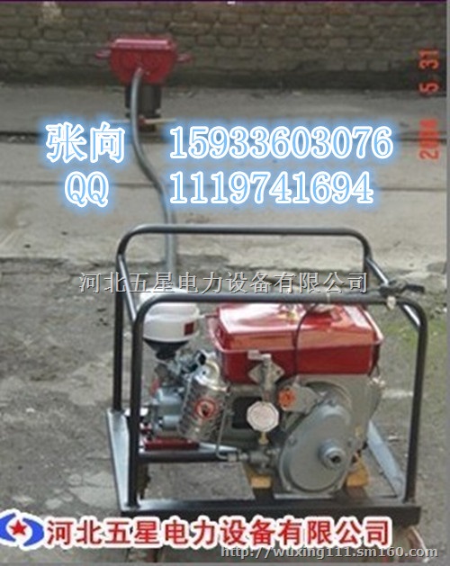 石家庄防汛救灾打桩机a、省时省力的防汛打桩机