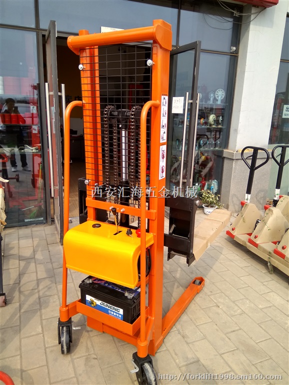 供应山野SDYG-1016经济款半电动堆高车