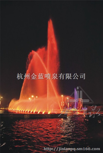 音乐喷泉、变频喷泉---下沙经济开发区大型喷泉工程