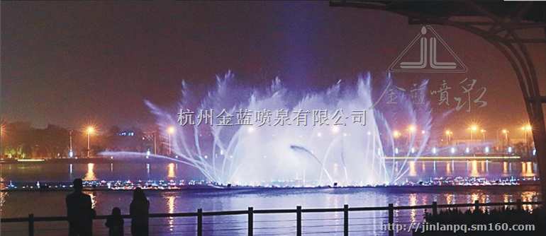 音乐、雕塑喷泉、喷雾---安徽临津公园音乐水景工程