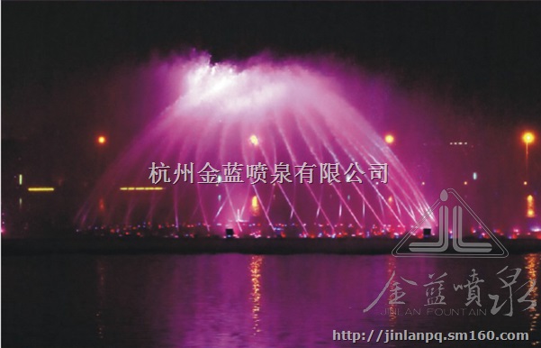 音乐、雕塑喷泉、喷雾---安徽临津公园音乐水景工程