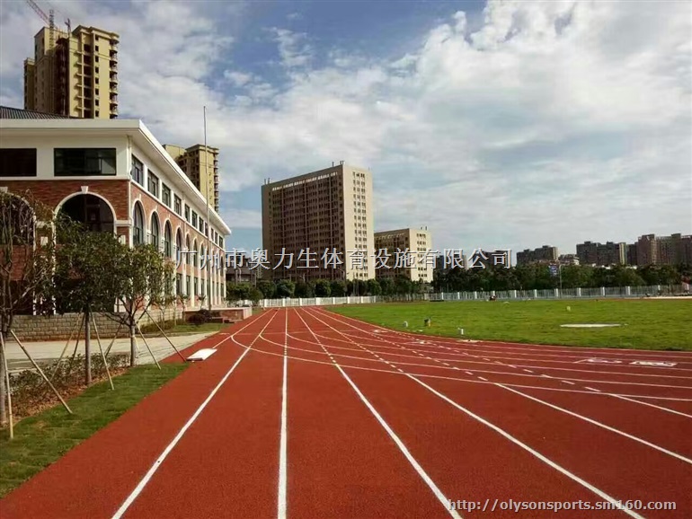 透气型复合型混合型塑胶跑道