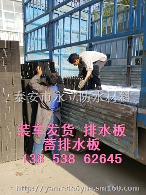 信阳车库顶复合排水板常用型号排水板生产厂商