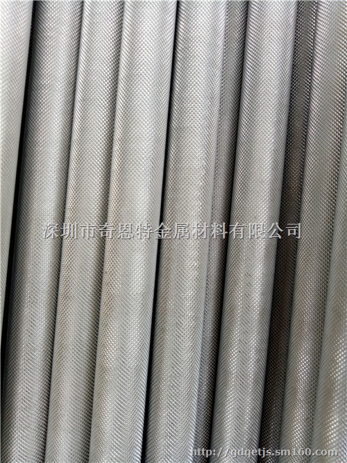 6061拉花铝棒 滚花铝合金棒 氧化上色铝棒