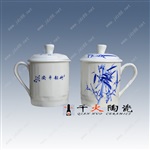 陶瓷茶杯厂家 景德镇瓷器杯子定制 杯子加照片定做厂