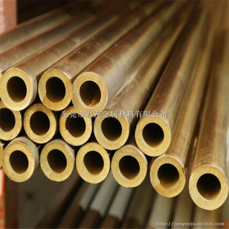 H59定尺黄铜管46乘6MM厚壁无缝黄铜管现货价格