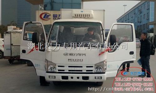 国五庆铃五十铃双排座3.15米冷藏车图片参数