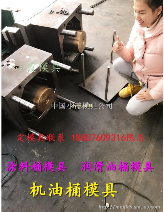 注塑模具18L塑料桶模具 20L液体塑料桶模具
