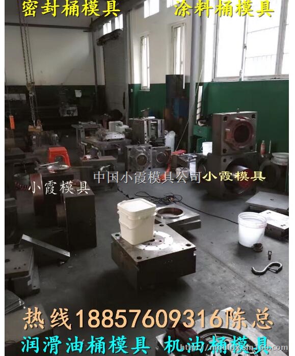 注塑模具18L密封桶模具 20L乳胶漆桶模具