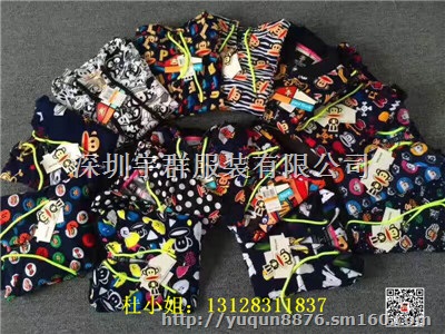 大嘴猴长袖纯棉卫衣地摊夜市甩卖男装货源批发来宇群服