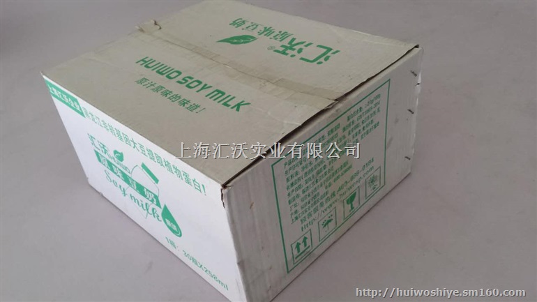 汇沃豆奶原味塑料瓶258ml招商代理