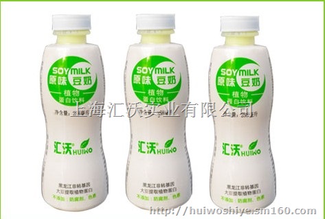 汇沃豆奶原味塑料瓶258ml招商代理