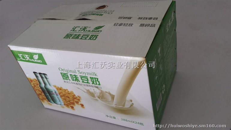 豆奶汇沃原味豆奶玻璃瓶268ml招商代理