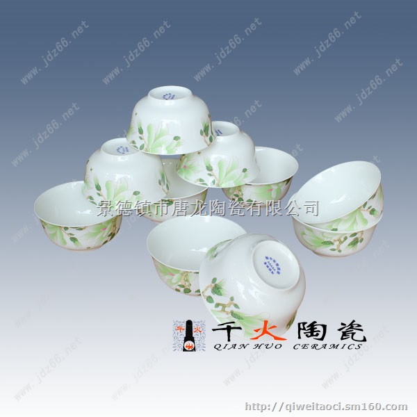 景德镇陶瓷礼品定做厂家，专业定做中秋节礼品餐具