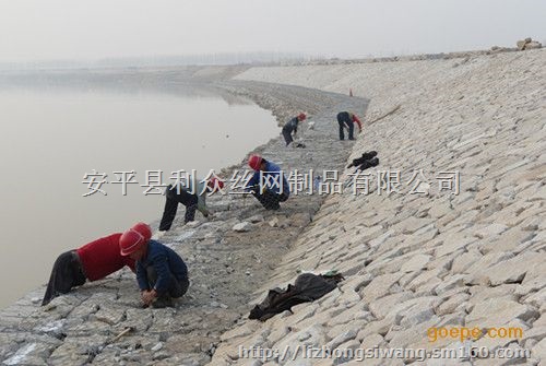 生态湖岸景观边坡防护铅丝笼铝锌合金抗冲刷铅丝网箱