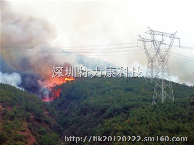 电力线路山火预警系统 构建山火巡检网络