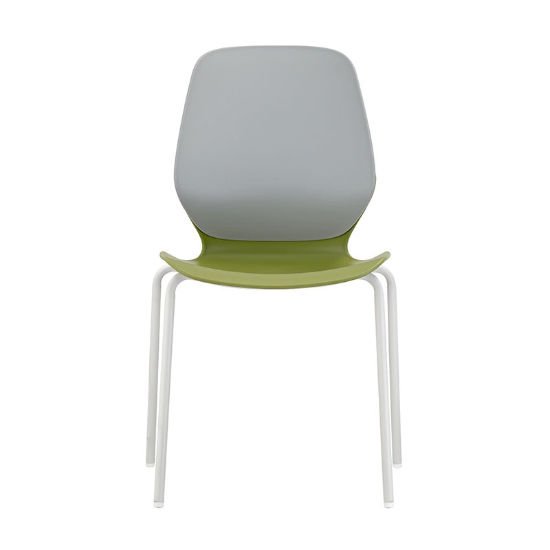 塑料休闲座椅 学生培训学习椅 阅览餐厅四脚椅批发