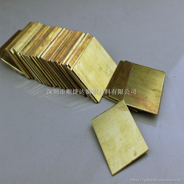 H59黄铜方棒 切割黄铜扁条 6x6mm黄铜方棒