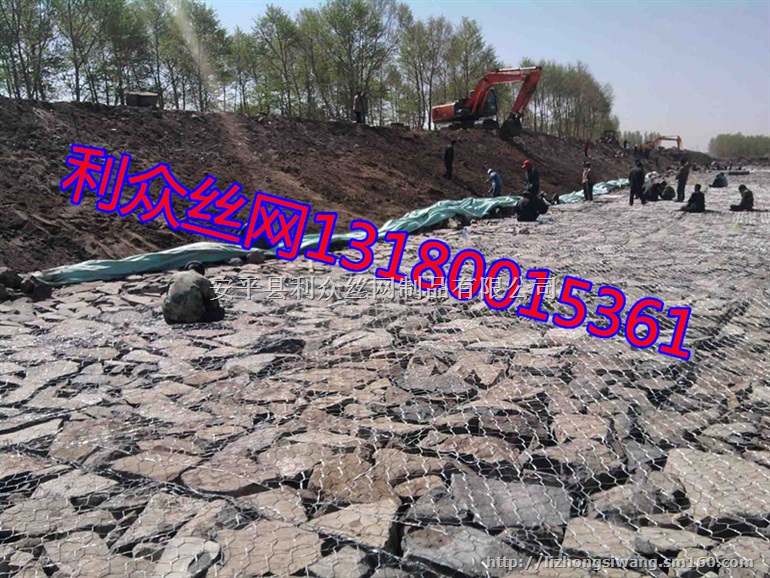 黑龙江河道护坡防洪雷诺护垫 镀高尔凡固脚雷诺护垫